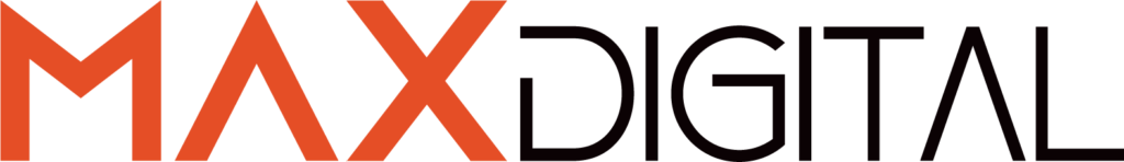 Лого на дигитална маркетингова агенция MAX Digital