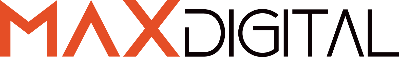 Лого на дигитална маркетингова агенция MAX Digital