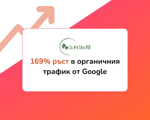 Успешна SEO стратегия, която увеличи трафика на AlphaHerb.store със 169%